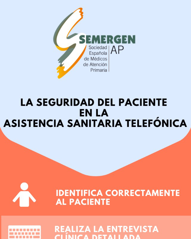 La seguridad del paciente en la asistencia sanitaria telefónica