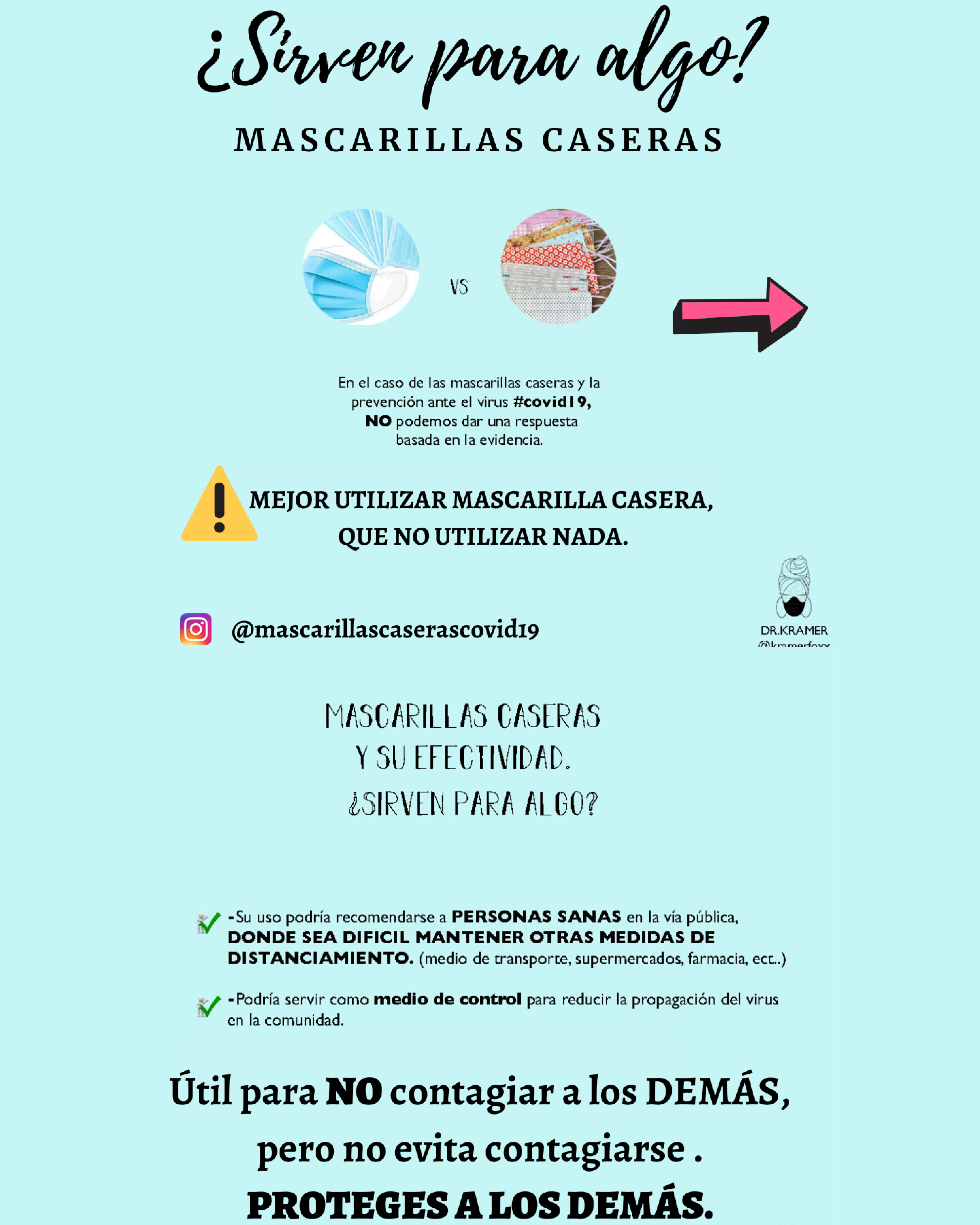 Mascarillas caseras, sirven para algo? Guía didáctica